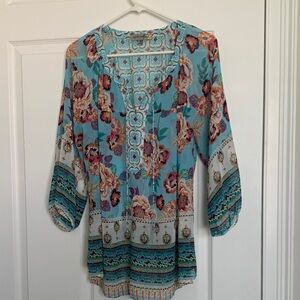 Figueroa & Flower Floral Top